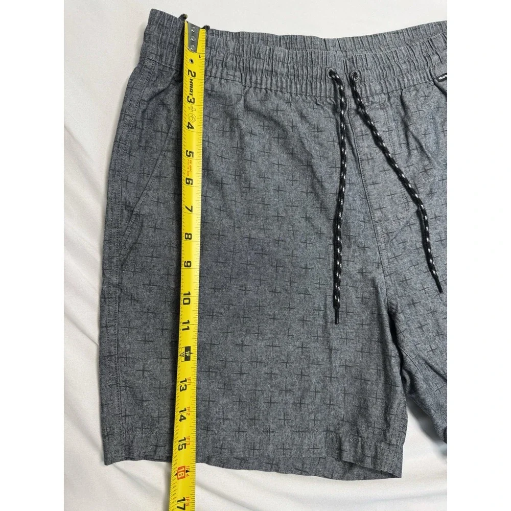 Hurley Board Shorts Surfing Gray Men's Size Small